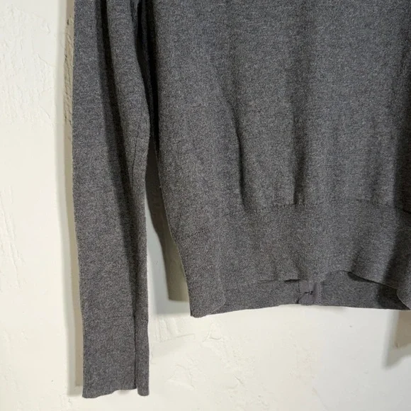 Gorgeous Embellished Gray Cardigan Sweater Anthropologie - Picture 10 of 16